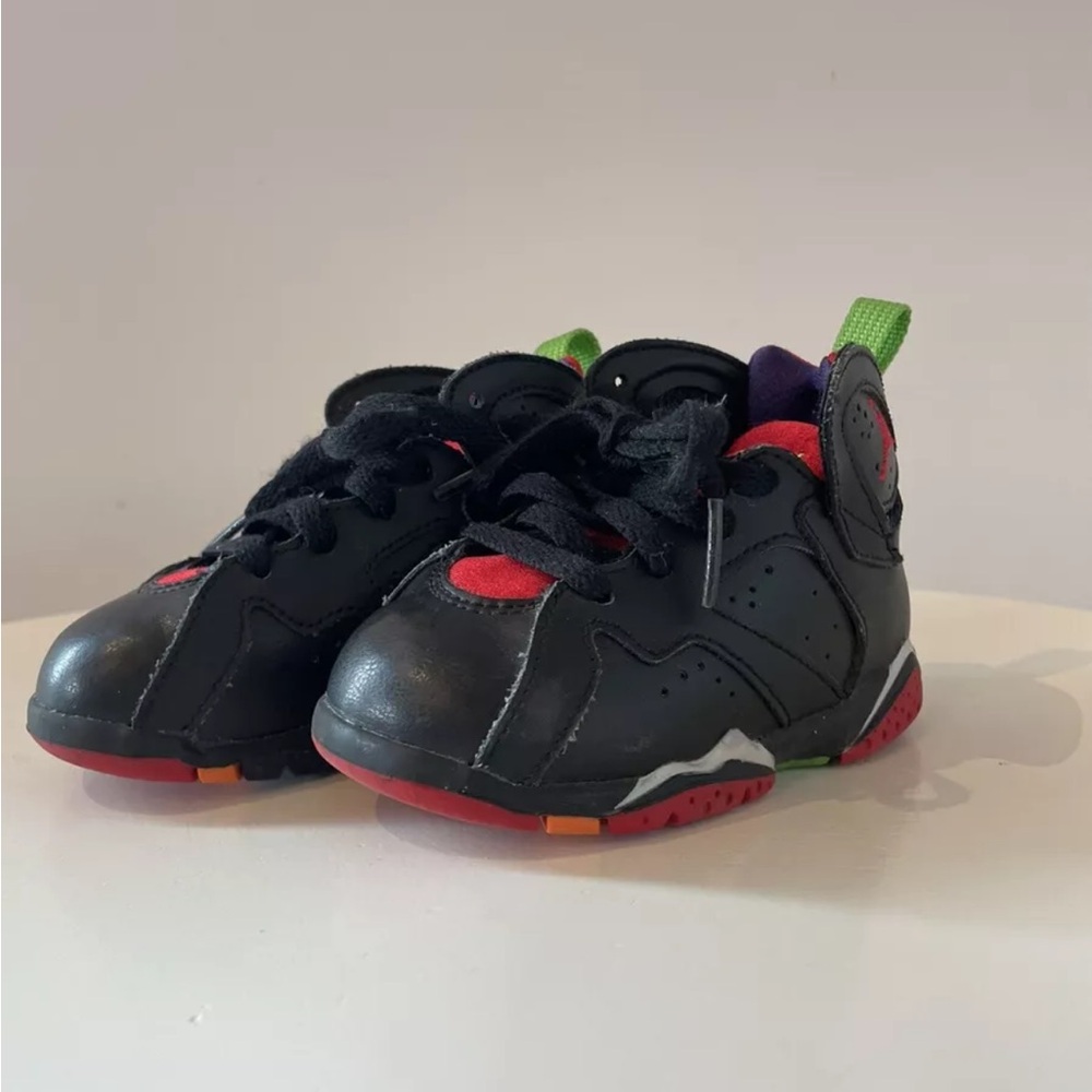 Nike Air Jordan 7 Retro Bt 304772-028 Toddlers sneaker leather size 6C